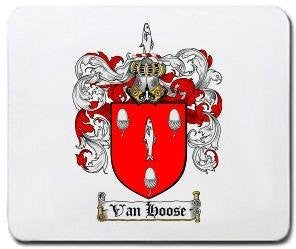 Van-hoose coat of arms mouse pad