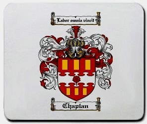 Chaplan coat of arms mouse pad