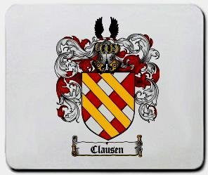 Clausen coat of arms mouse pad