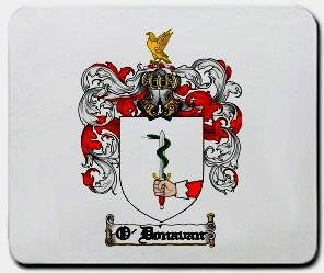 O'donavan coat of arms mouse pad