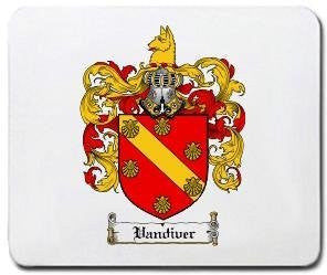 Vandiver coat of arms mouse pad