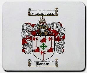 Ranken coat of arms mouse pad