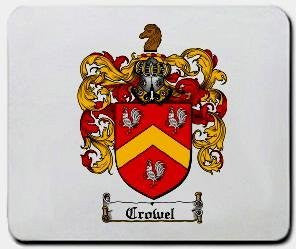 Crowel coat of arms mouse pad