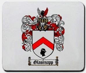 Glasenapp coat of arms mouse pad