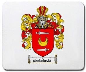 Sokoloski coat of arms mouse pad