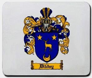 Dilday coat of arms mouse pad