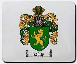 Duffy coat of arms mouse pad