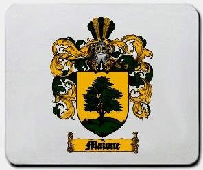 Maione coat of arms mouse pad