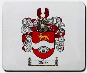 Oelke coat of arms mouse pad