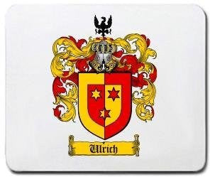 Ullrich coat of arms mouse pad