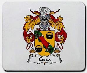 Cieza coat of arms mouse pad