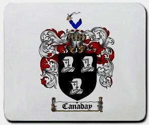 Canaday coat of arms mouse pad