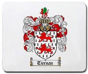 Tiernan coat of arms mouse pad