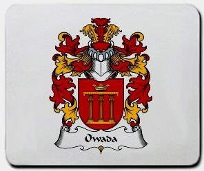 Owada coat of arms mouse pad