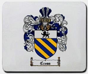 Cress coat of arms mouse pad