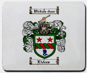 Elders coat of arms mouse pad