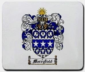 Merryfield coat of arms mouse pad