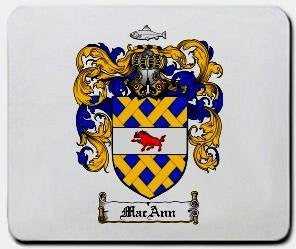 Macann coat of arms mouse pad