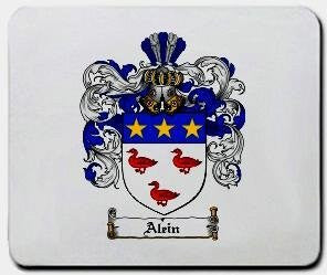 Alein coat of arms mouse pad