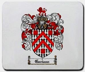 Garwan coat of arms mouse pad