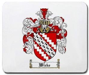 Wicke coat of arms mouse pad