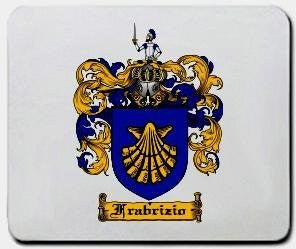 Frabrizio coat of arms mouse pad