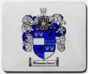 Giammarinaro coat of arms mouse pad