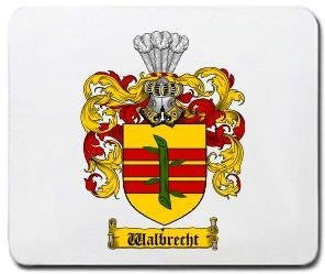 Walbrecht coat of arms mouse pad