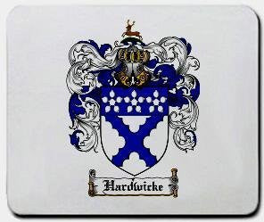 Hardwicke coat of arms mouse pad