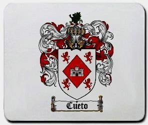 Cueto coat of arms mouse pad