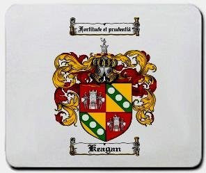 Keagan coat of arms mouse pad