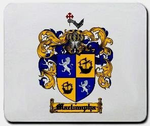 Maclumpha coat of arms mouse pad