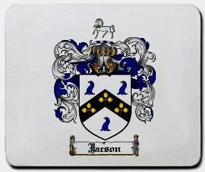 Jacson coat of arms mouse pad