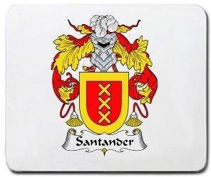 Santander coat of arms mouse pad