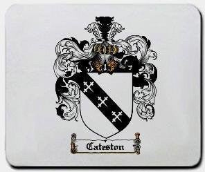 Cateston coat of arms mouse pad