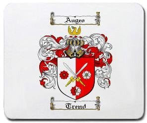 Trend coat of arms mouse pad