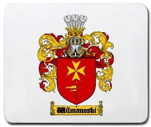 Wilmanoski coat of arms mouse pad