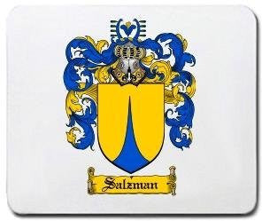 Salzman coat of arms mouse pad