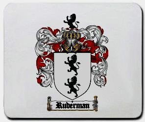 Ruderman coat of arms mouse pad