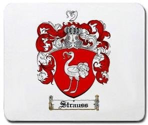 Strauss coat of arms mouse pad