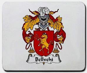 Bellvehi coat of arms mouse pad