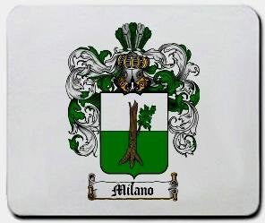 Milano coat of arms mouse pad