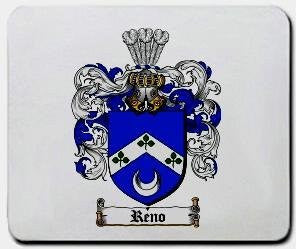 Reno coat of arms mouse pad