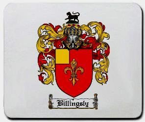Billingsly coat of arms mouse pad