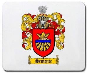 Semente coat of arms mouse pad