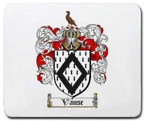 Vause coat of arms mouse pad