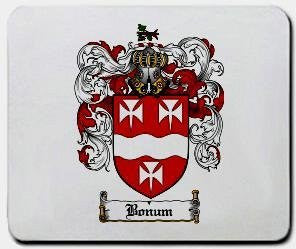Bonum coat of arms mouse pad