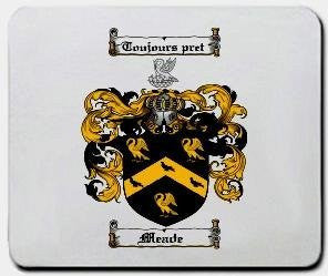 Meade coat of arms mouse pad