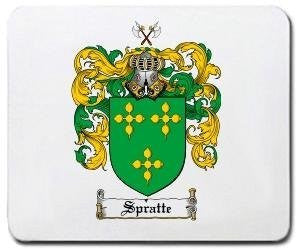 Spratte coat of arms mouse pad