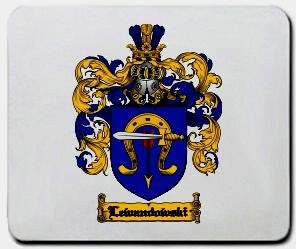 Lewandowski coat of arms mouse pad